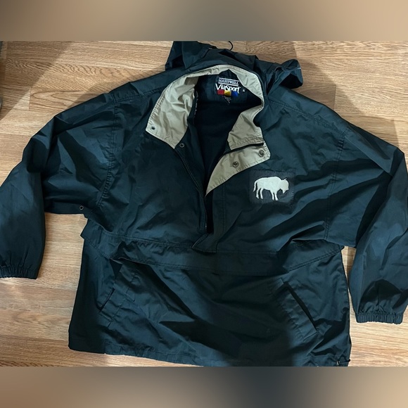 VTG Hartwell Viasport Men’s Mesh Lined Jacket Size XL Black Velcro Closure Vents - Picture 1 of 8